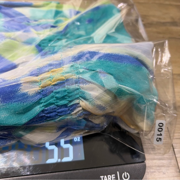 NWOT Midnight Velvet Sheer Tunic Top XL Multi Beaded Embroidered V-Neck - Picture 13 of 16